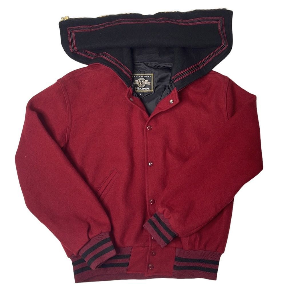 Vintage Holloway Wool Varsity School - Picture 3 of 16